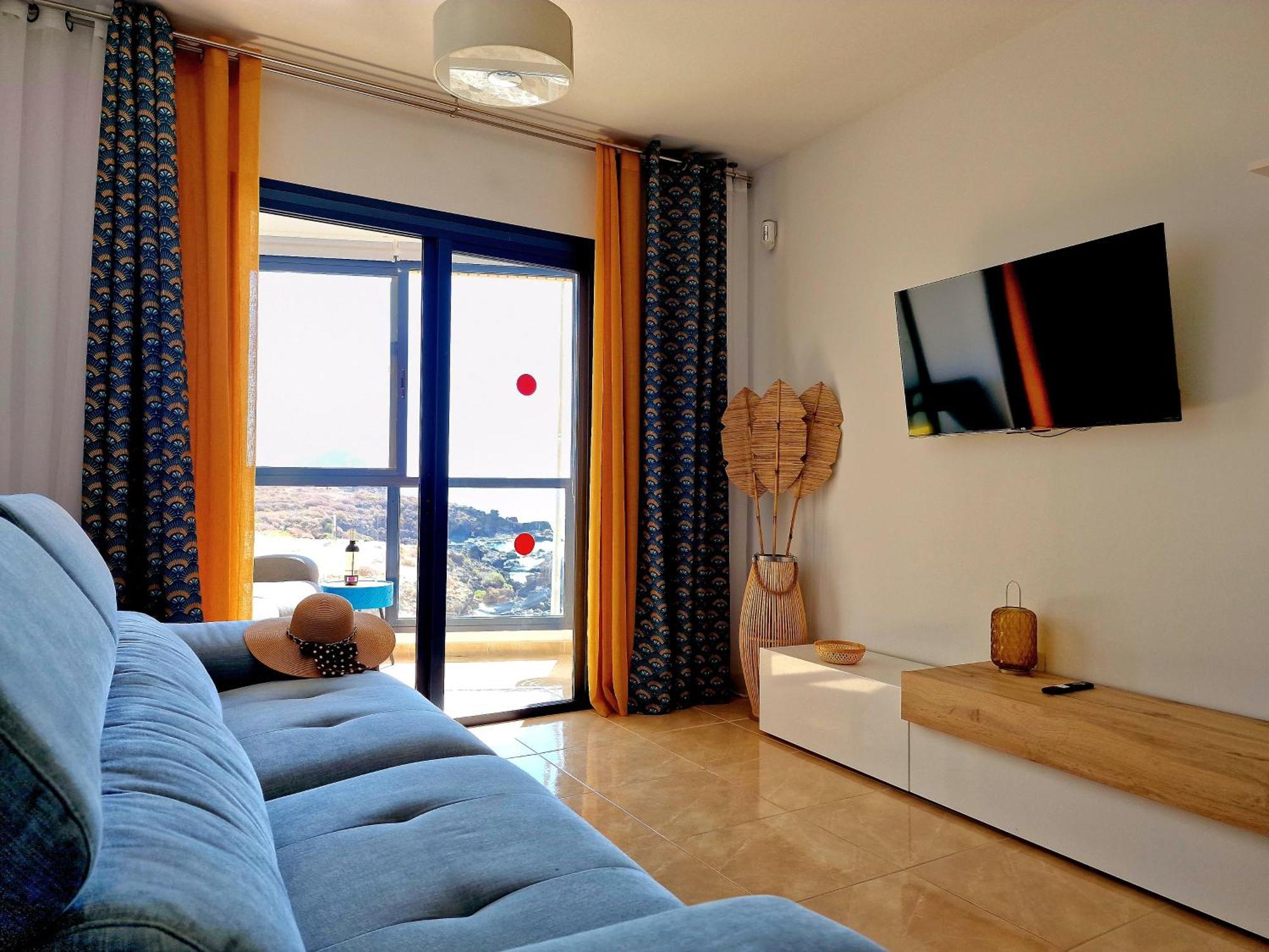 Las Rocas By The Ocean, Wifi And Sea View Los Abrigos Exteriör bild